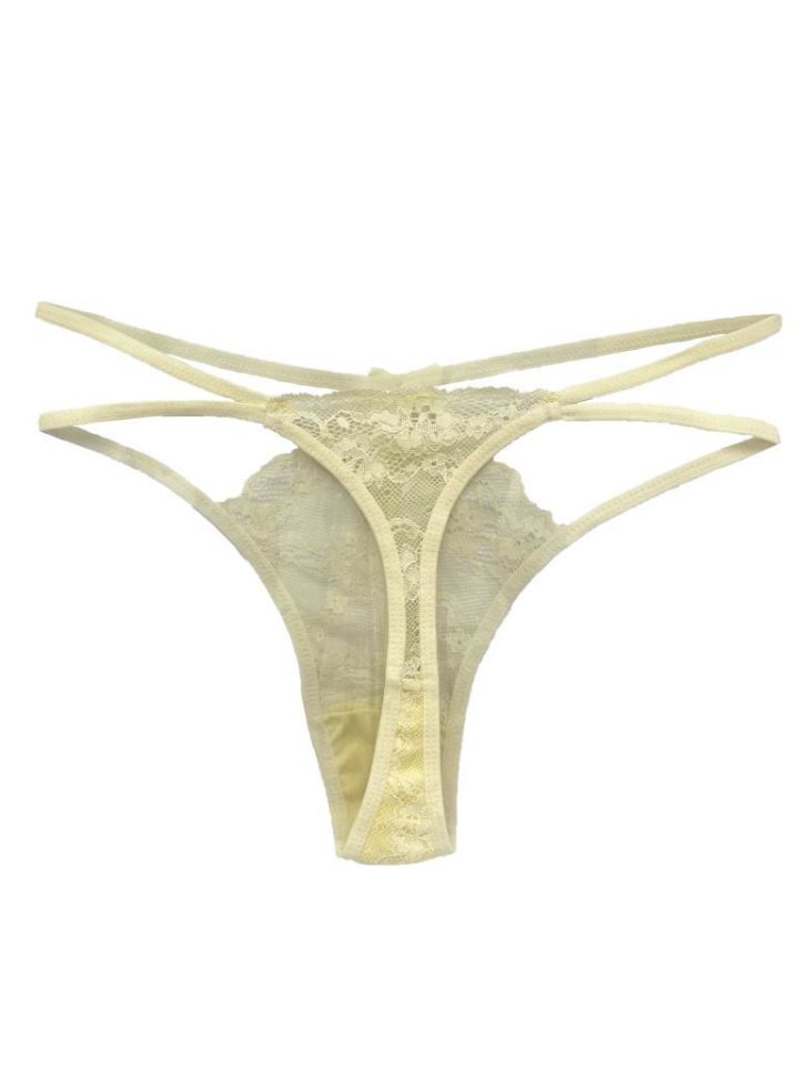 Betimoda İki İpli Tanga Sarı - STANDART